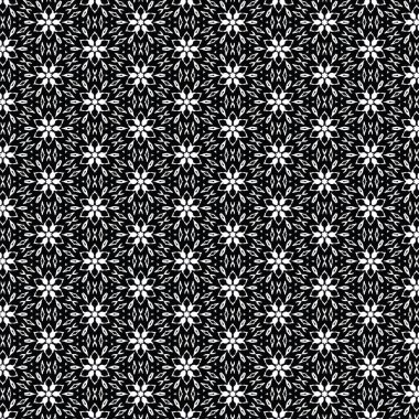 Kusursuz desen. Tekrarlayan geometrik süsleme ile modern stil dokusu. Düzenli olarak noktalı şekiller, eşkenar dörtgenler, elmaslar, elmaslar, elmaslar. vektör ögesi