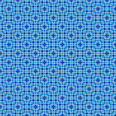 Soyut geometrik şablonun vektör çizimi