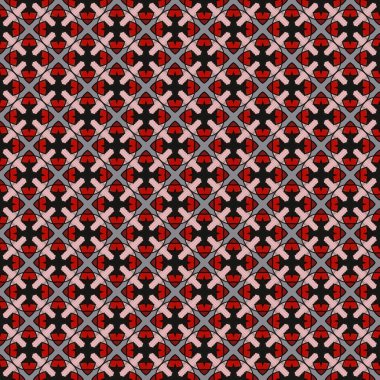 Çiçek süsüsüyle kusursuz soyut desen.