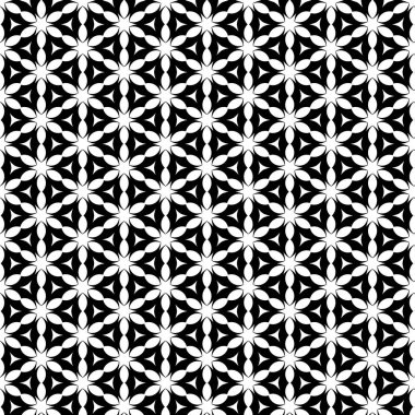 vektör Dikişsiz siyah-beyaz desen.