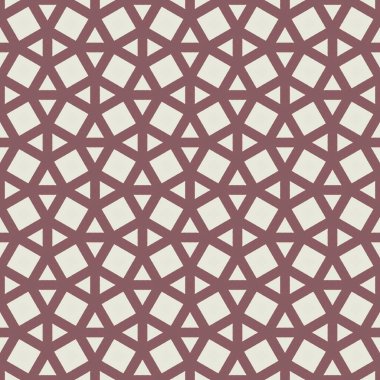 Geometrik şekilli kusursuz desen vektör çizimi