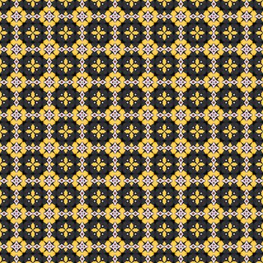 Soyut geometrik desen, sanat çizimi