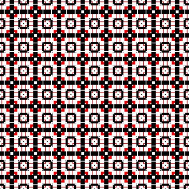 Kusursuz desen. Modern stil dokusu. Geometrik süs. Geometrik arkaplan tekrarlanıyor. Vektör tasarımı noktalı eşkenar dörtgen