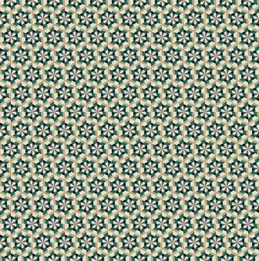 Dikişsiz geometrik süs vektör deseni. Soyut arka plan