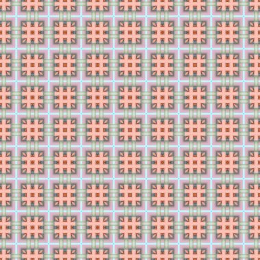 Geometrik şekilli kusursuz desen vektör çizimi