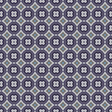 Çiçek süsüsüyle kusursuz soyut desen