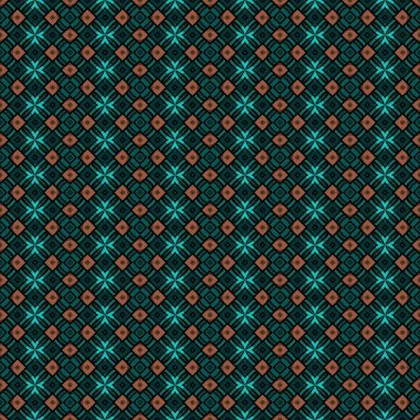 Geometrik şekilli kusursuz desen vektör çizimi