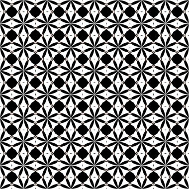 kesintisiz tek renkli geometrik desen tasarım