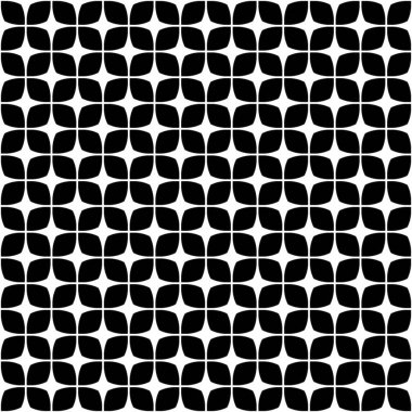 Geometrik şekilli kusursuz desen, vektör illüstrasyonu