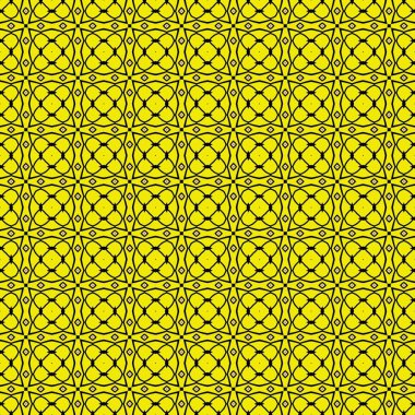 Geometrik elementlerle kusursuz desenlerin vektör çizimi.