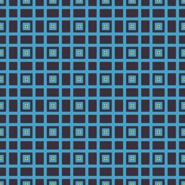 Soyut çapraz desenli üretken hesaplama sanatı çizimi