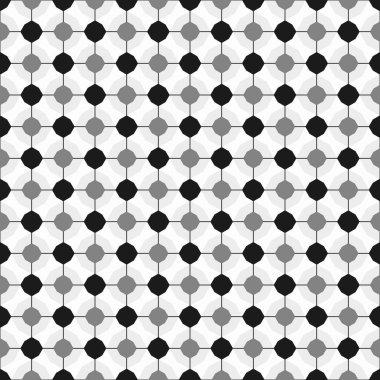 Siyah ve beyaz soyut desen