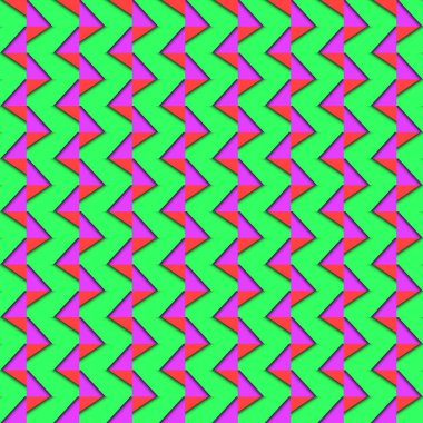 üçgenler ile renkli seamless modeli. vektör çizim