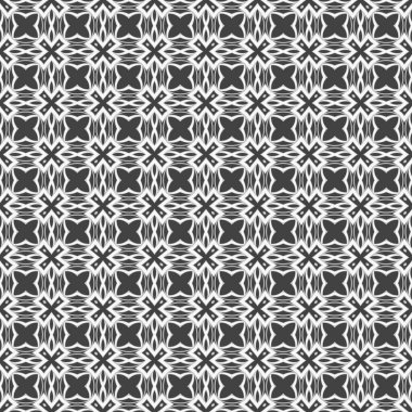 Soyut geometrik şekillerin kusursuz deseni. vektör illüstrasyonu