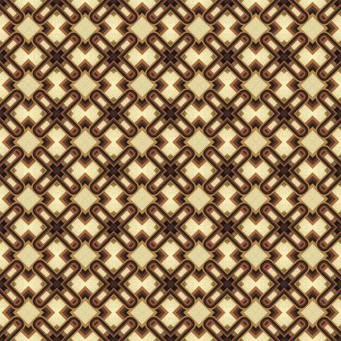 Dekoratif elementlerin kusursuz deseni.