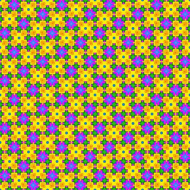 Kusursuz geometrik desen. Renkli mozaik doku. vektör illüstrasyonu.