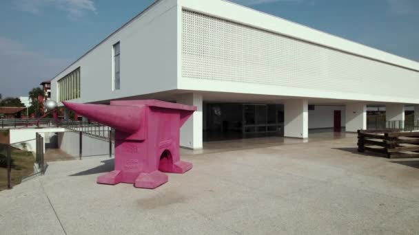 Brasília Brasil Setembro 2022 Museu Arte Moderna — Vídeo de Stock