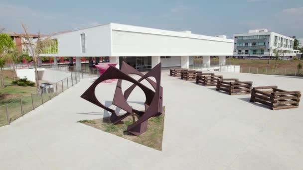 Brasilia Brazil September 2022 Museum Modern Art — Stock Video