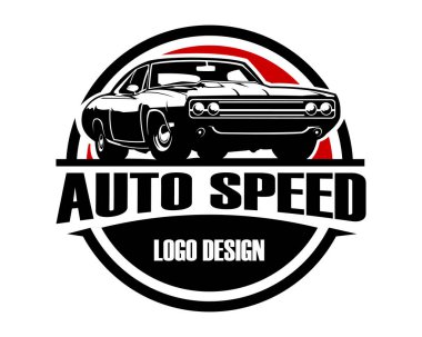 1970 model Dodge Charger özel araba logosu. Rozet, amblem, ikon ve araba endüstrisi için en iyisi. yandan izole edilmiş beyaz arkaplan görüntüsü, 10 OS içinde kullanılabilir.