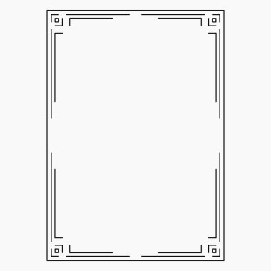 Orijinal resim, dekoratif süsleme çerçevesi, orijinal tasarım, tasarımınız için fikir