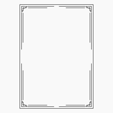 Orijinal resim, dekoratif süsleme çerçevesi, orijinal tasarım, tasarımınız için fikir