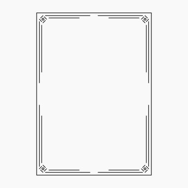 Orijinal resim, dekoratif süsleme çerçevesi, orijinal tasarım, tasarımınız için fikir