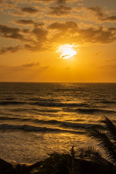 Mooi Kleurrijk Braziliaanse Sunrise Beach — Stockfoto