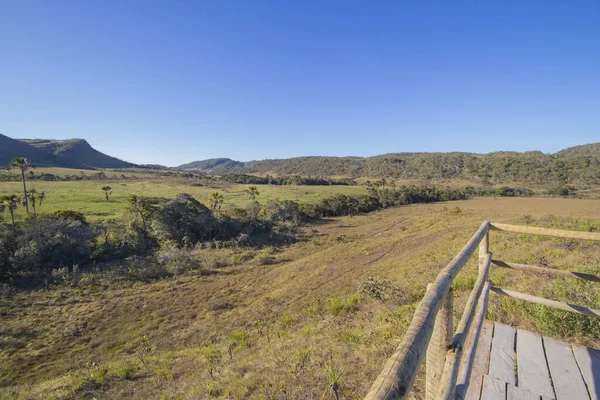 Krásná Krajina Savannah Centru Brazílie — Stock fotografie