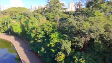 Brezilyalılar büyük şelalede eğleniyorlar Temmuz 2025 Teresina de Goias, Brezilya.