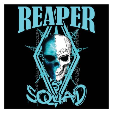 Kafatasında Sak Yant aksanı olan Azrail ekibi çizimleri