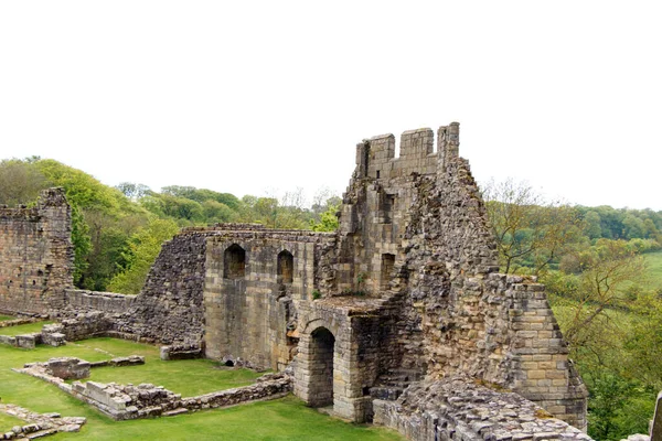 stock image Workworth castle in northumberland england