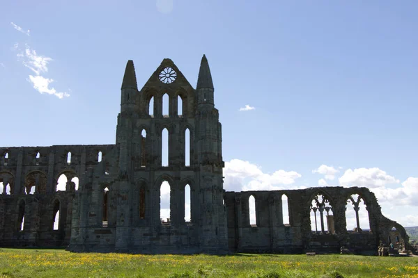 Kuzey Yorkshire İngiltere 'deki manastır harabeleri