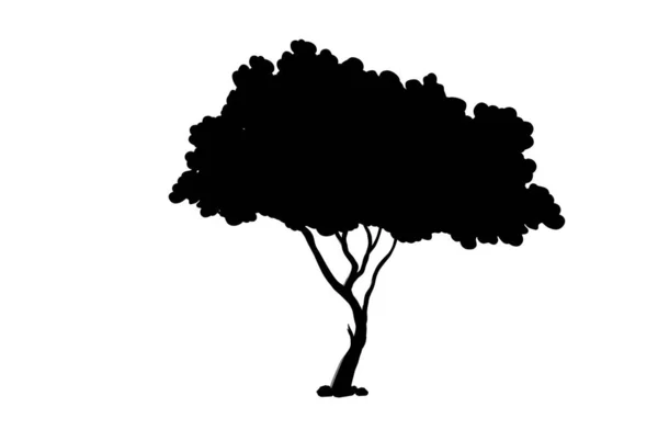 Mångfald Träd Vektor Illustration — Stock vektor