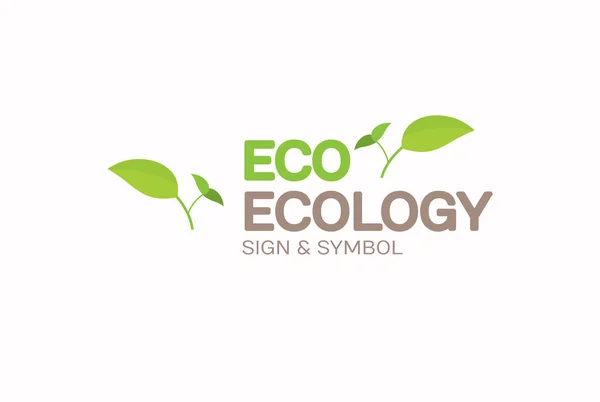Eco Friendly Vector Illustration — Vetor de Stock