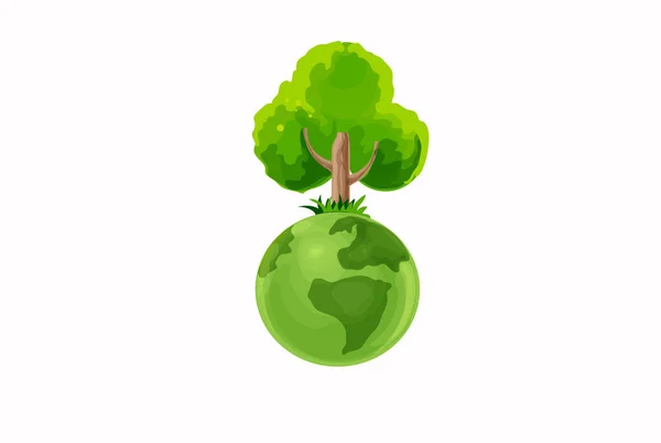 Eco friendly Vector Illustration.