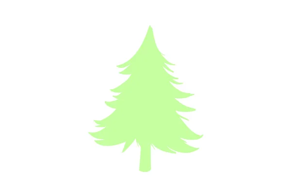 森林与自然概念 收集不同的树符号 教育和培训招贴画设计 — 图库矢量图片