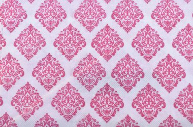 Arkaplan için kullanılacak Basit Pembe desenlerin ya da geleneksel Hint tasarımının yakın plan resmi