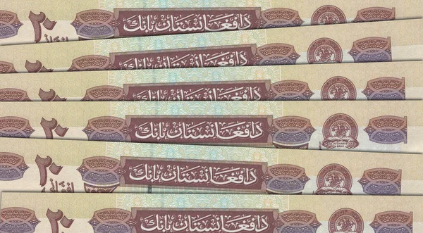 Χαρτονομίσματα Από Αφγανιστάν Αφγανός Αφγανός Κλείστε Χαρτονομίσματα Από Αφγανιστάν Δολάριο — Φωτογραφία Αρχείου