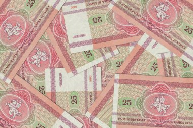 Belarus 'tan gelen para birimi, Belarus banknotları. Belarus 'tan gelen parayı kapat. Belarus Ruble3D canlandırması