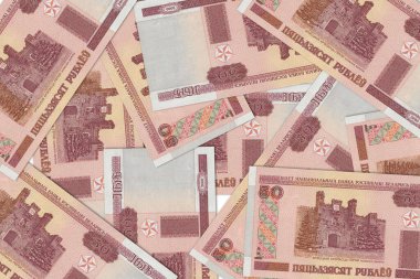 Belarus 'tan gelen para birimi, Belarus banknotları. Belarus 'tan gelen parayı kapat. Belarus Ruble3D canlandırması