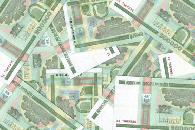 Belarus 'tan gelen para birimi, Belarus banknotları. Belarus 'tan gelen parayı kapat. Belarus Ruble3D canlandırması