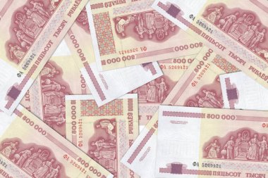 Belarus 'tan gelen para birimi, Belarus banknotları. Belarus 'tan gelen parayı kapat. Belarus Ruble3D canlandırması