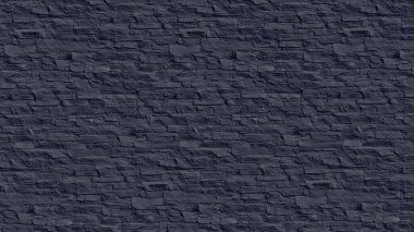 İç döşeme ve duvar malzemeleri için taş desenli koyu gri