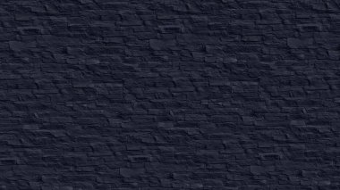 İç döşeme ve duvar malzemeleri için taş desen siyah