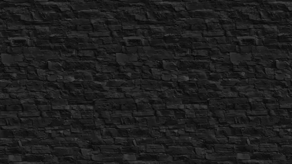 İç döşeme ve duvar malzemeleri için taş desen siyah