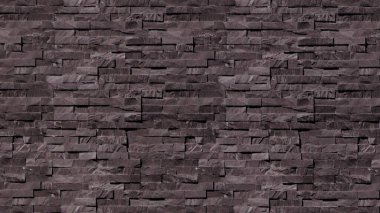 Dış zemin ve duvar malzemeleri için taş desenli hafif kahverengi