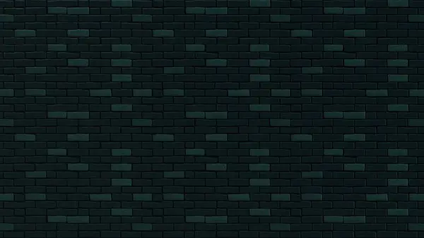 brick pattern dark green for interior wall background or cover