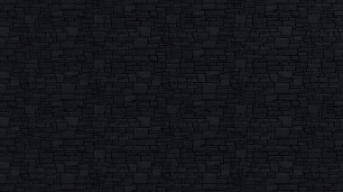İç döşeme ve duvar malzemeleri için taş dokusu koyu siyah
