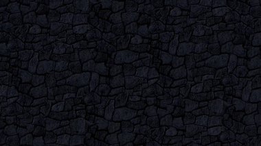 Duvardaki malzemeler için doğal taş dokusu siyah