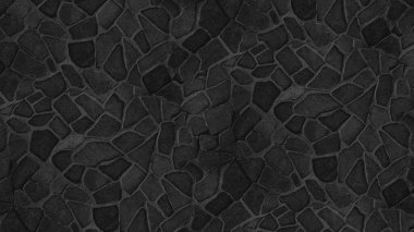Duvar veya zemin malzemeleri için doğal taş desenli duvar siyahı